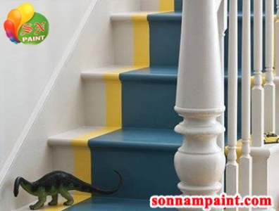 Sơn epoxy cầu thang